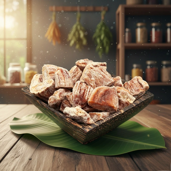 Morceaux de banane séchée sans sucre ajouté