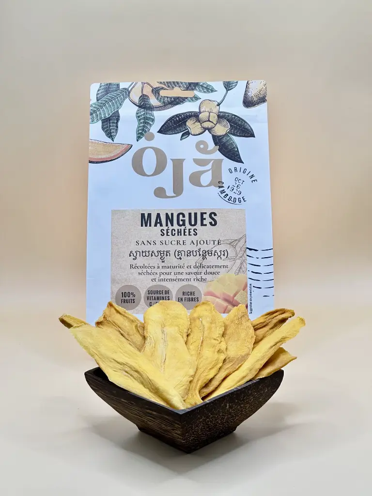 Paquet OJA et tranches de Mangue sans sucre ajouté